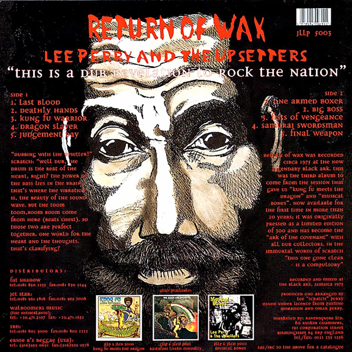 Lee Perry - Return Of Wax [New Vinyl Record LP]