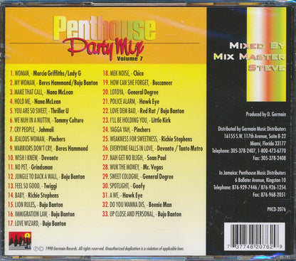 Buju Banton, Beres Hammond, Jahmali, Etc. - Penthouse Party Mix 7 (33 tracks) [New CD]