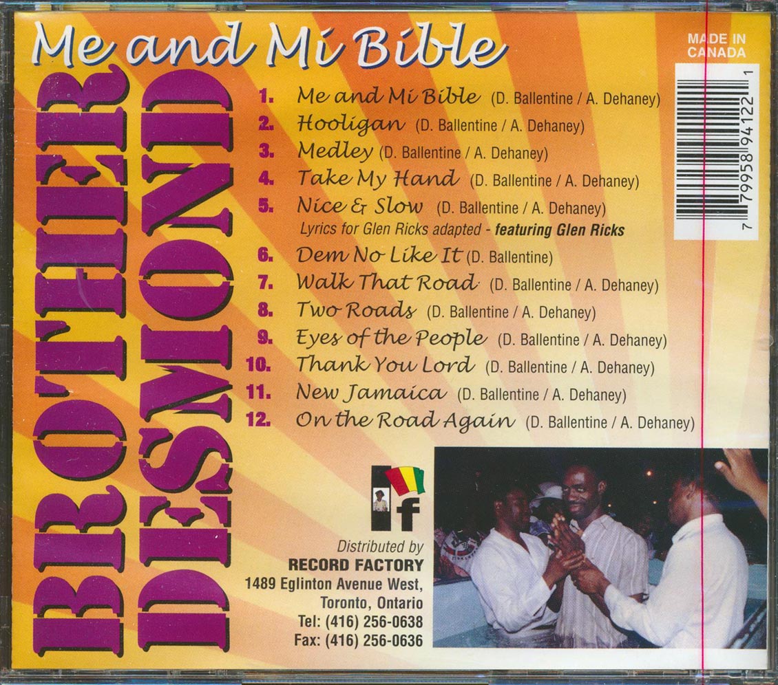 Ninjaman - Me & Mi Bible: Brother Desmond [New CD]