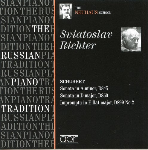 Sviatoslav Richter - Russian Piano Tradition - Neuhaus School Music CD