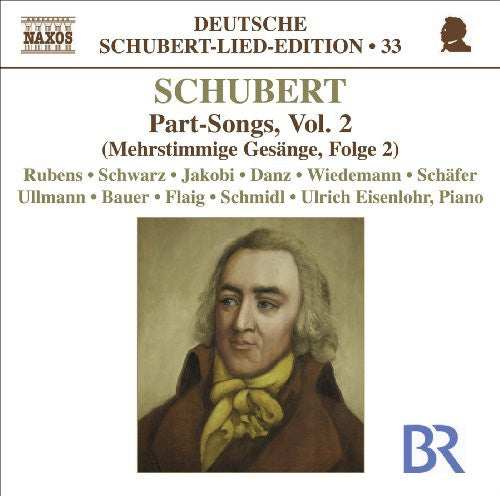 F. SCHUBERT - Part Songs 2 Lieder Edition 33 Music CD