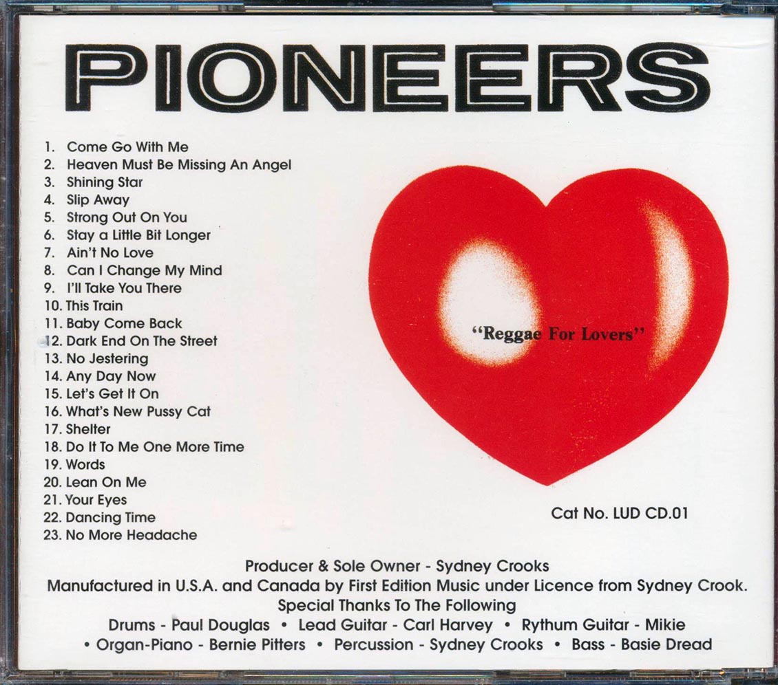 Pioneers - Reggae For Lovers [New CD]
