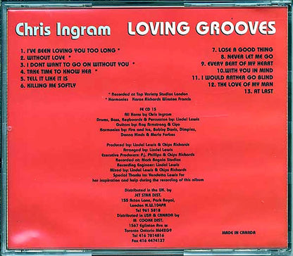 Chris Ingram - Loving Grooves [New CD]