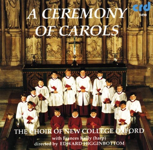 Kelly Hrp/Choir Of New Coll - Ceremony of Carols Music CD
