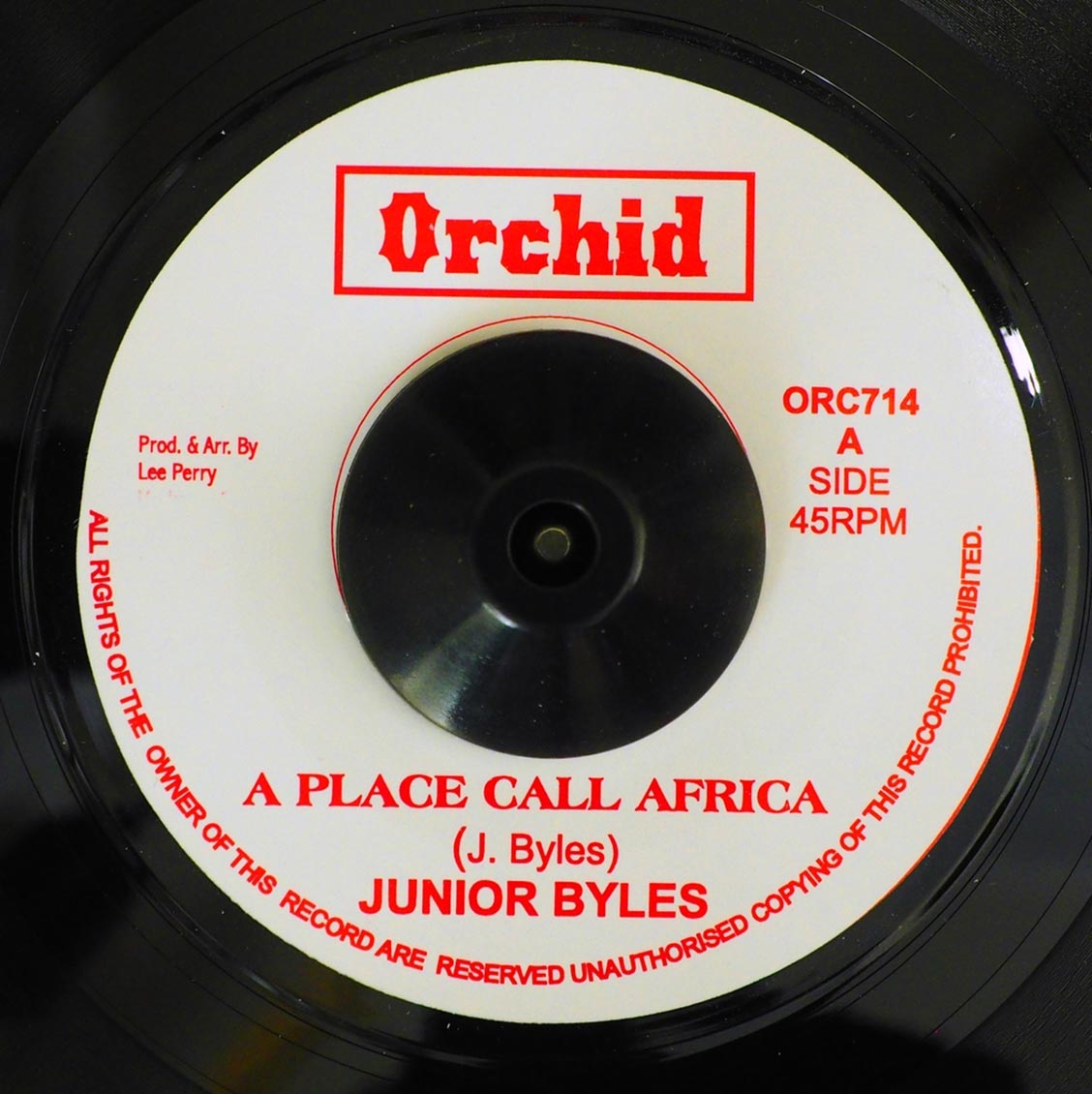 Jr. Byles - A Place Called Africa  /  The Upsetters - Version [New] [New Vinyl 7"]