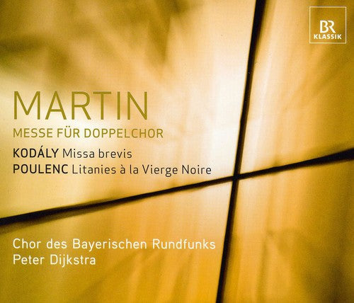 Gents - Martin/Kodaly/Poulenc : Mass for Two Four-Part Choruse [CD]