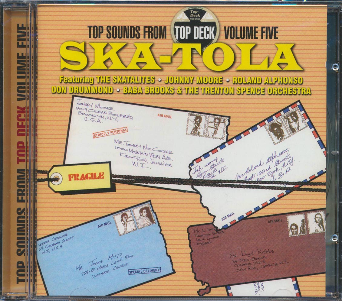 The Skatalites - Ska-Tola: Top Sounds From Top Deck #5 [New] [New CD]