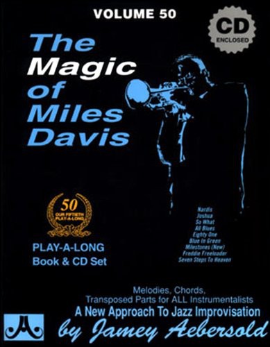 Jamey Aebersold Play-A-Long - The Magic Of Miles Music CD