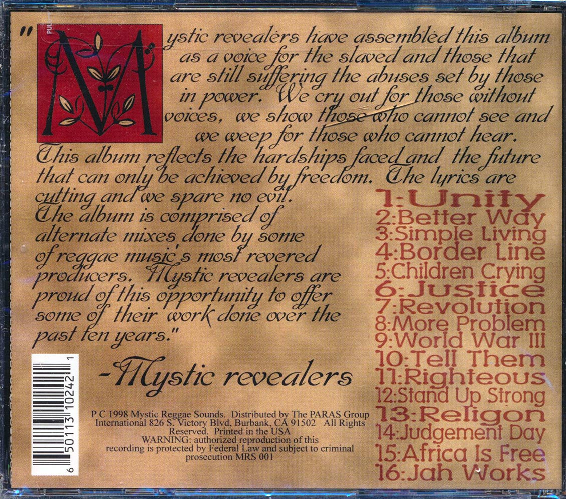 Mystic Revealers - Crossing The Atlantic [New CD]