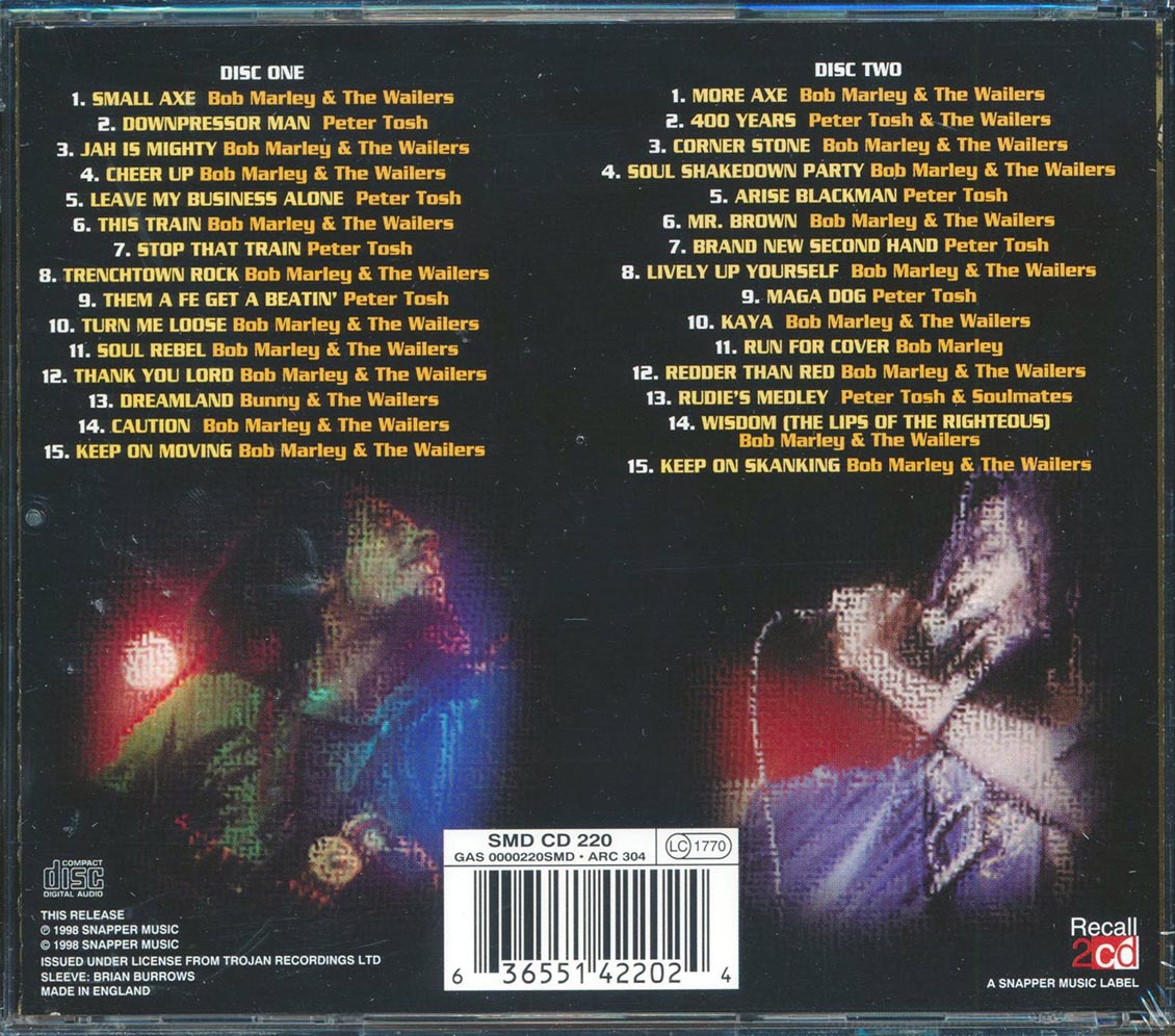 Peter Tosh, Bob Marley - Wisdom (30 tracks) (2xCD) [New CD]