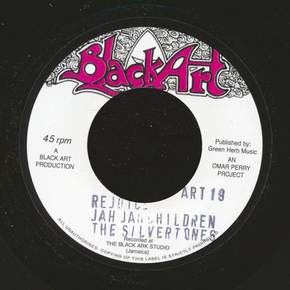 Silvertones - Rejoice Jah Jah Children  /  The Upsetters - Rejoicing Skank (rhythm: "Jah Lion - Colombia Colly") (UK press) [New Vinyl Record 7" Single]