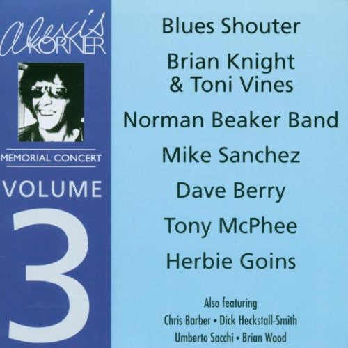 Alexis Korner Memorial Conc - Vol. 3-Alexis Dorner Memorial Music CD