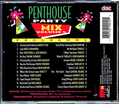 Beres Hammond, Garnett Silk, Tony Rebel, Etc. - Penthouse Party Mix 4 [New CD]