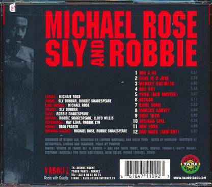 Michael Rose, Sly & Robbie - X Uhuru (Taxi Sessions) [New CD]