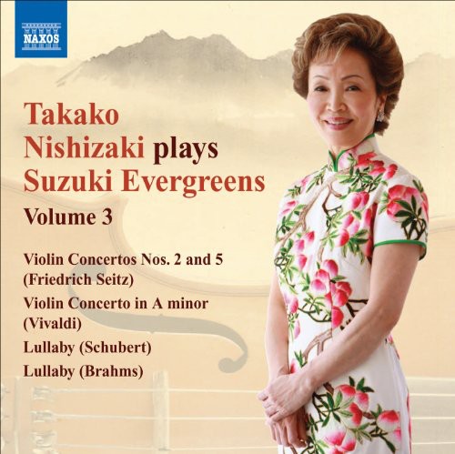 TAKAKO NISHIZAKI - Nishizaki Plays Suzuki Evergreens 3: Violin Ctos Music CD