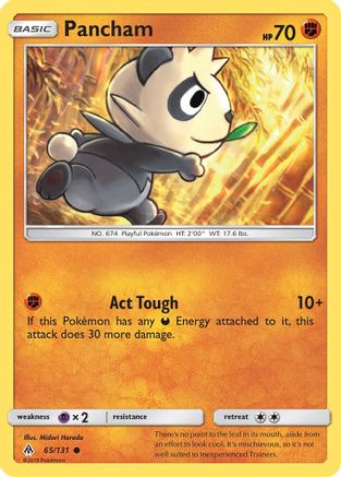 Pancham 065/131 - SM  Forbidden Light