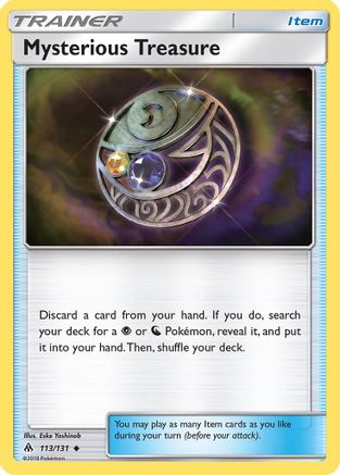 Mysterious Treasure 113/131 - SM  Forbidden Light