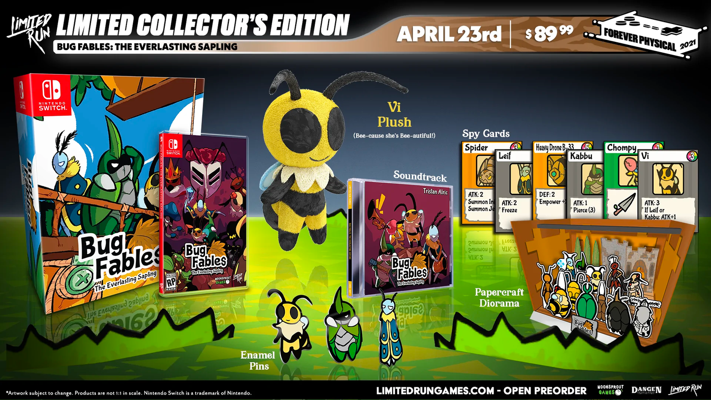 Bug Fables: The Everlasting Sapling Collector Edition (Limited Run #105) (Nintendo Switch)
