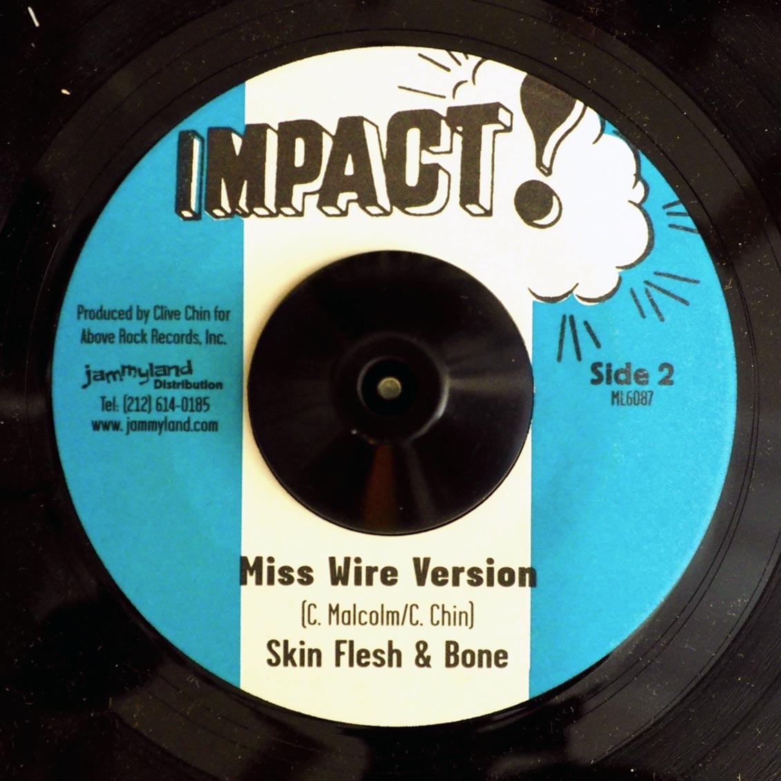 Carl Malcolm - Miss Wire Waist  /  Skin Flesh & Boness - Version [New Vinyl 7"]