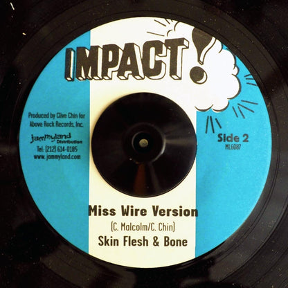 Carl Malcolm - Miss Wire Waist  /  Skin Flesh & Boness - Version [New Vinyl 7"]