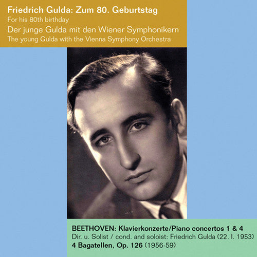 FRIEDRICH GULDA - Friedrich Gulda Plays Beethoven Music CD