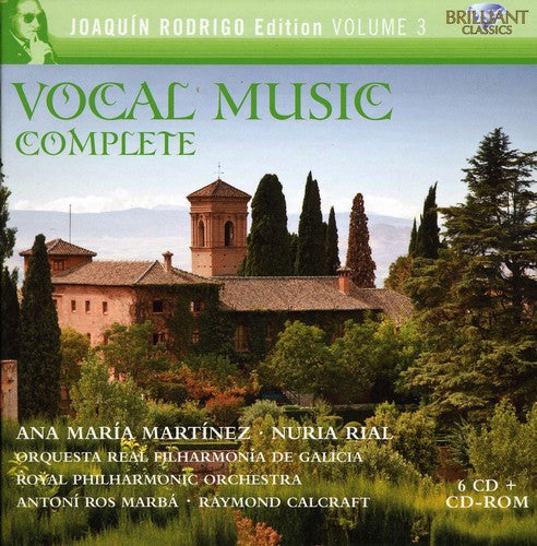 Rodrigo / Martinez / Guinovart / Rodes - Complete Vocal Music - Rodrigo Collection 3 Music CD