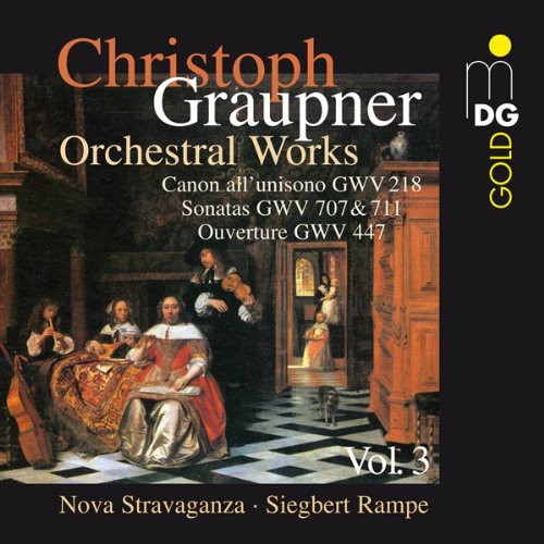 C. GRAUPNER - Orchestral Works 3: Overture GWV 447 [CD]