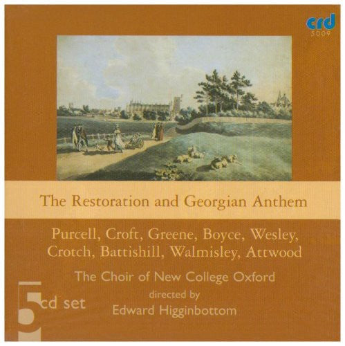 Choir Of New College Oxford - Restoration & Gregorian Anthem [CD]