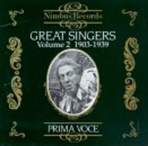 Great Singers 2: 1903-39 / Various - Great Singers 2: 1903-39 / Various Music CD