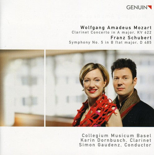 MOZART/SCHUBERT - Mozart Clarinet Concert / Symphony No 5 [CD]