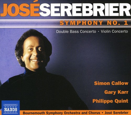 José Serebrier - Symphony No 1 / Violin Concerto Music CD