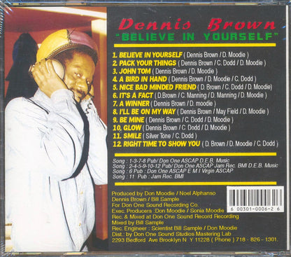 Dennis Brown - Believe In Yourself [New CD]