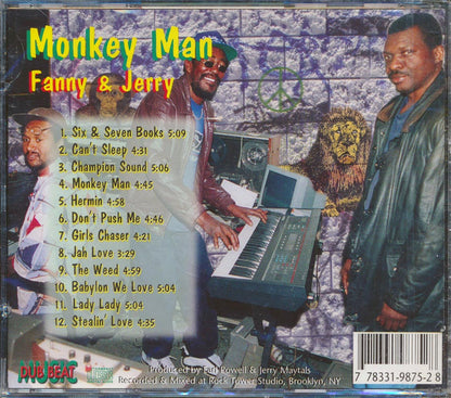 Fanny & Jerry Maytals - Monkey Man [New CD]