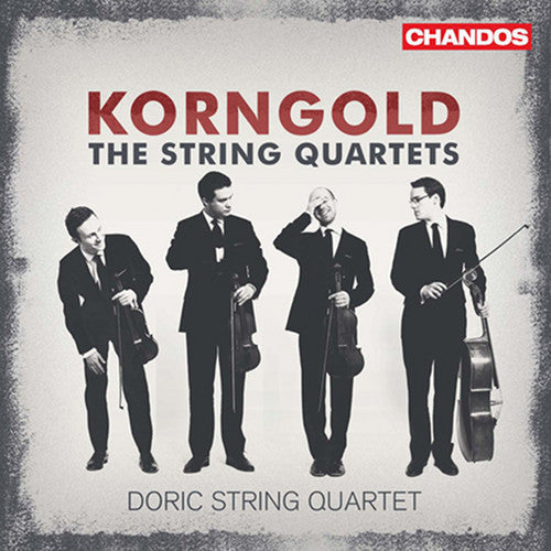 E.W. Korngold - String Quartets Nos 1 2 & 3 Music CD