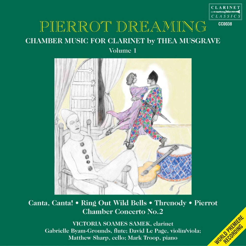Musgrave / Page / Sharp / Troop / Samek - Pierrot Dreaming: Chamber Music For Clarinet Music CD