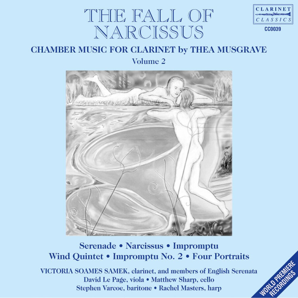 Musgrave / Page / Sharp / Masters / Samek - Fall Of Narcissus: Chamber Music For Clarinet 2 Music CD