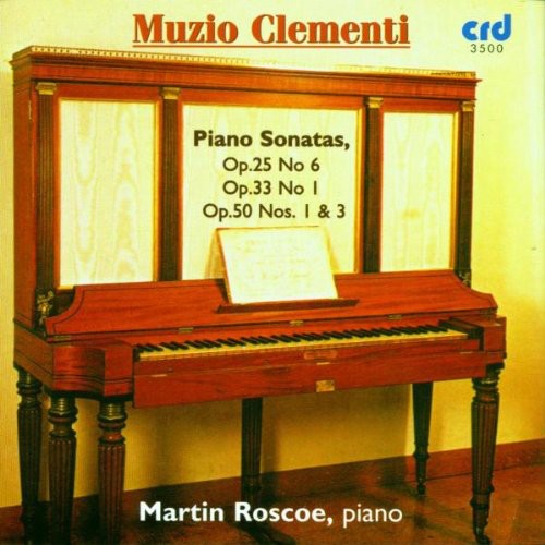 Martin Roscoe - Piano Sonatas Op 25 No 6 / Op 33 No 1 Music CD