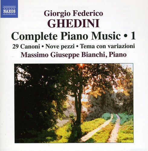 G.F. Ghedini - Complete Piano Music 1 Music CD