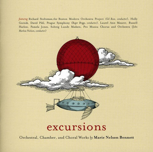 M.N. Bennett - Excursions: Orchestral / Chamber & Choral Works Music CD