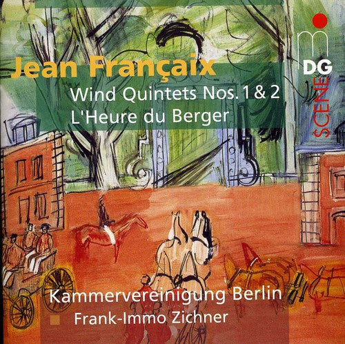 Francaix / Berlin Chamber Ensemble / Zichner - Wind Quintet No 1 / Wind Quintet No 2 Music CD
