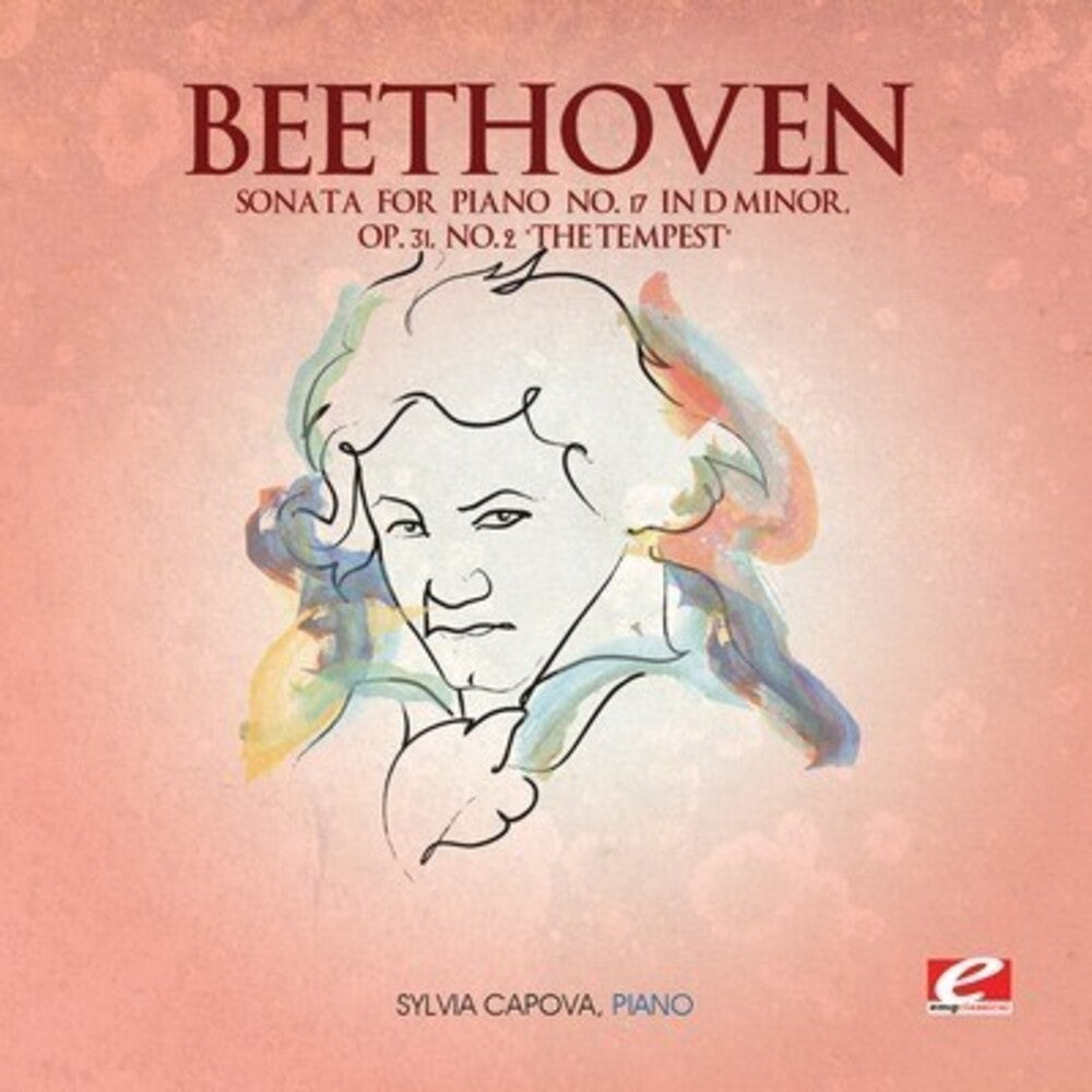 Sylvia Capova - Sonata for Piano 17 in D minor Music CD