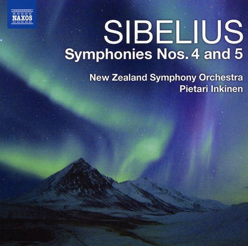 J. SIBELIUS - Symphonies 4 & 5 Music CD
