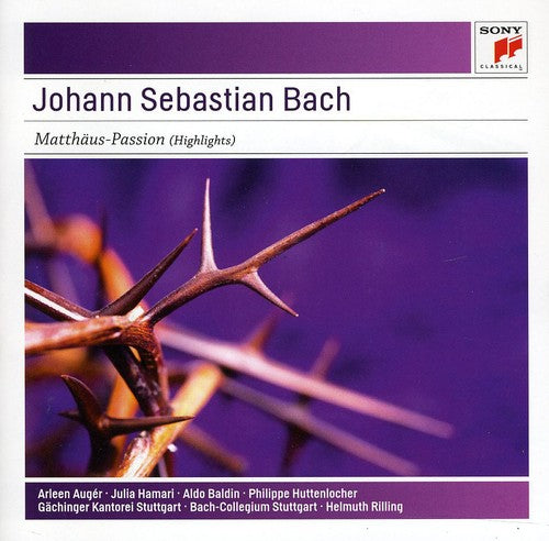 Bach JS / Auger / Bach Collegium / Rilling - Matthaus-Passion (Highlights) [CD]