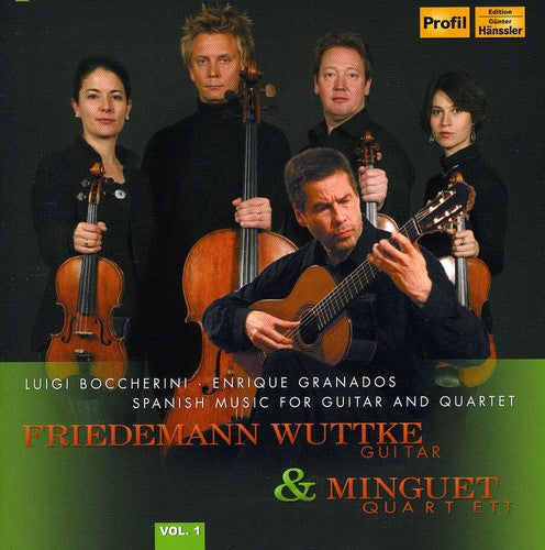 Boccherini/Granados - Spanish Music for Guitar & Quartet 1 [CD]