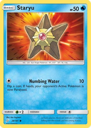 Staryu 028/181 - SM  Team Up
