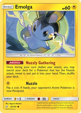 Emolga 046/181 - SM  Team Up