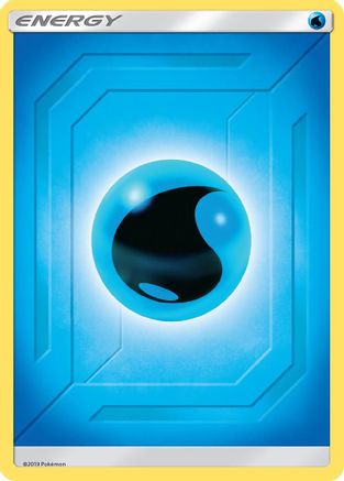 WaterEnergy (2019 Unnumbered)  - SM  Team Up Reverse Holofoil