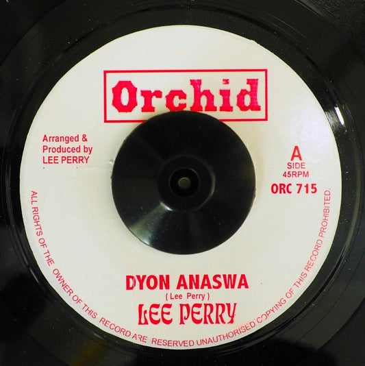 Lee Perry - Dyon Anaswa  /  Lee Perry - Psyche & Trim [New] [New Vinyl 7"]