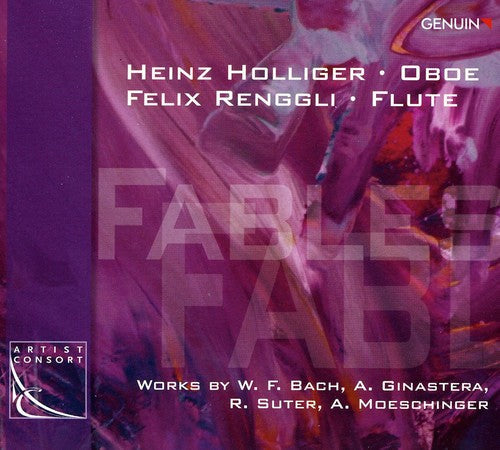 Felix Renggli - Fables - Works for Oboe & Flute Music CD