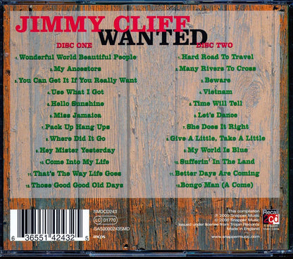 Jimmy Cliff - Wanted (24 tracks) (2xCD) [New CD]
